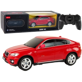 Car R/C Bmw X6 1:24 Rastar Red