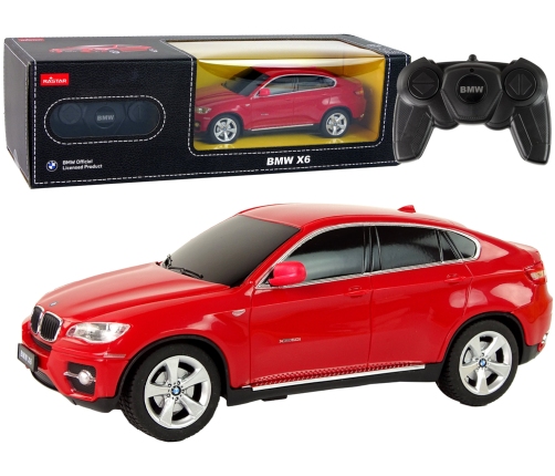 Car R/C Bmw X6 1:24 Rastar Red