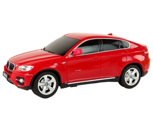 Car R/C Bmw X6 1:24 Rastar Red