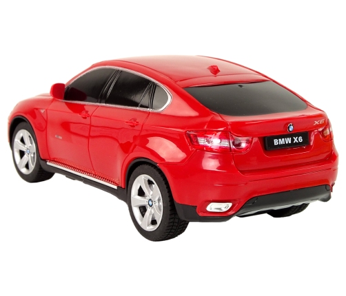 Car R/C Bmw X6 1:24 Rastar Red