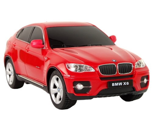 Car R/C Bmw X6 1:24 Rastar Red