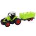 Remote Controlled RC Tractor With Trailer 1:16 Green