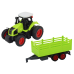 Remote Controlled RC Tractor With Trailer 1:16 Green