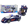 Robot Car Police Navy Blue 2in1 Transformation