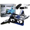 Airplane Fighter R/C Silver Blue