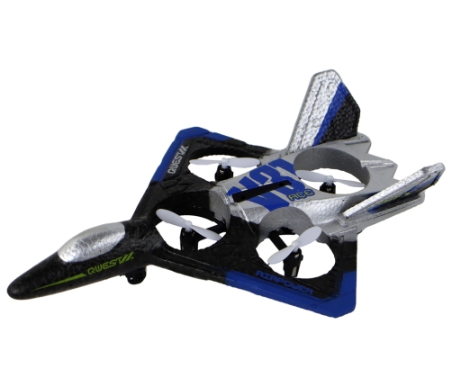 Airplane Fighter R/C Silver Blue