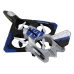 Airplane Fighter R/C Silver Blue