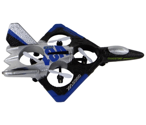 Airplane Fighter R/C Silver Blue