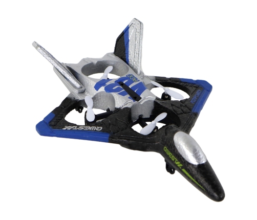 Airplane Fighter R/C Silver Blue