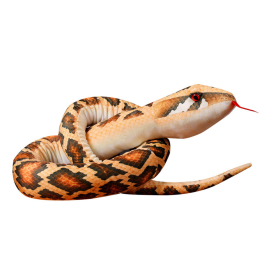 Plush Brown Snake Mascot 170 cm