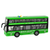 Battery Operated Double Decker Bus Lights Sounds Friction Drive Green