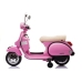 Vespa Scooter Electric Ride On Motorcycle - Pink