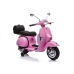 Vespa Scooter Electric Ride On Motorcycle - Pink