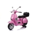 Vespa Scooter Electric Ride On Motorcycle - Pink