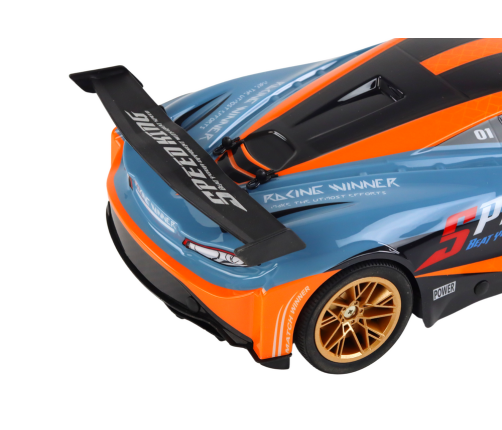 Large Remote Controlled Sports Car 1:10 Orange