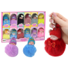 Pompom Doll Keychain Pendant for Keys Handbags Mix