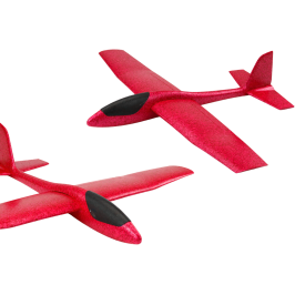 Large Styrofoam Airplane Foam Light Glider Red 68CM