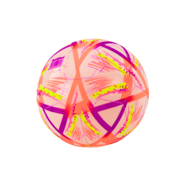 Rubber Ball Bright Patterns Orange 24 Cm