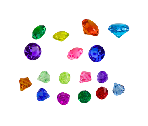 Diamonds in a Chest of Colours 17 Pieces