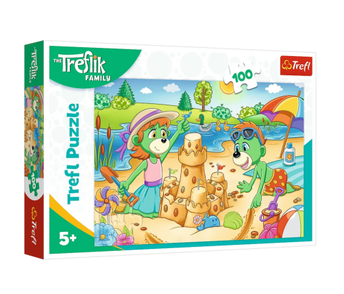 Puzzle Treflik Family 100 pcs. Treflik Day Trefl 16470