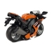 Sports Motorcycle with Sounds 1:14 Orange