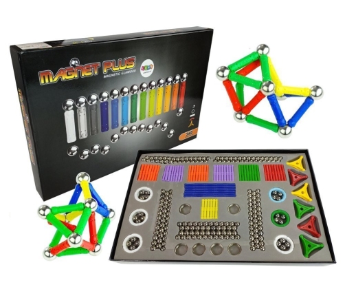 Set of Magnastix Magnetic Blocks 560 + Board