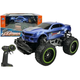 Remote controlled Car Off-road R/C Blue High Wheels