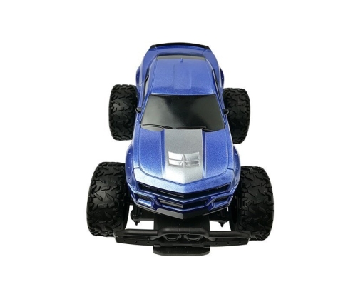 Remote controlled Car Off-road R/C Blue High Wheels