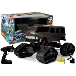 Off-road Car Amphibious 4x4 Remote Controlled 1:12 R / C Black