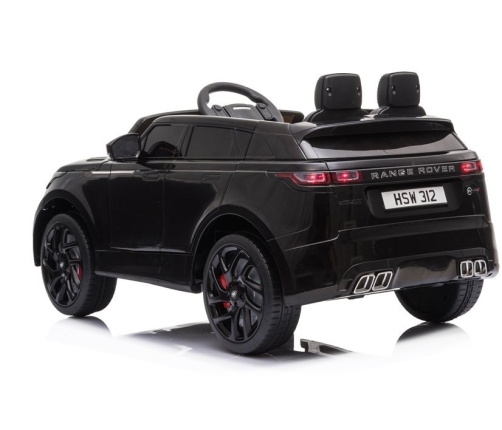 Двухместный детский электромобиль Range Rover Black Painted