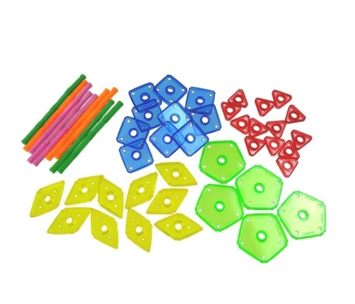 Magnetic World Series Panels 110 PCS Creative Magnetic Educational Toy