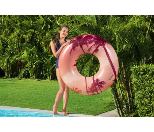 Rose Swim Ring 119 m Bestway 36239