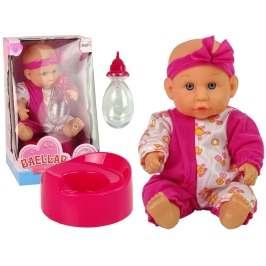 Pink Baby Doll Potty Drink Pee 24 cm