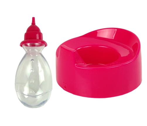 Pink Baby Doll Potty Drink Pee 24 cm