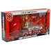 Firefighter Set Firetruck Helmet Extinguisher