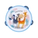 Musical Tambourine Drum for Children Green Animals