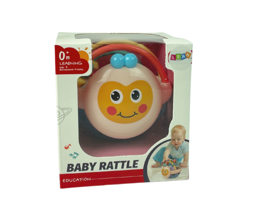 Baby Rattle Pastel Colours Ball