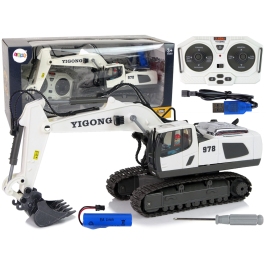 Remote Controlled Excavator Caterpillar Wheels 2.4 G Pilot