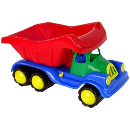 Colorful Dump Truck Transport Car Trailer Large 45 cm