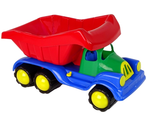 Colorful Dump Truck Transport Car Trailer Large 45 cm