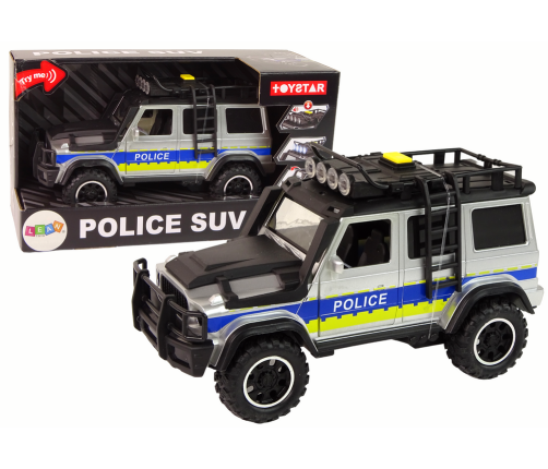 Off Road Police Car 1:14 Friction Drive