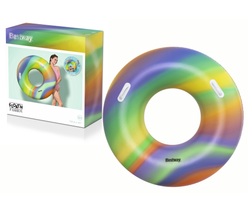 Inflatable Circle 119 cm Rainbow Bestway 36352