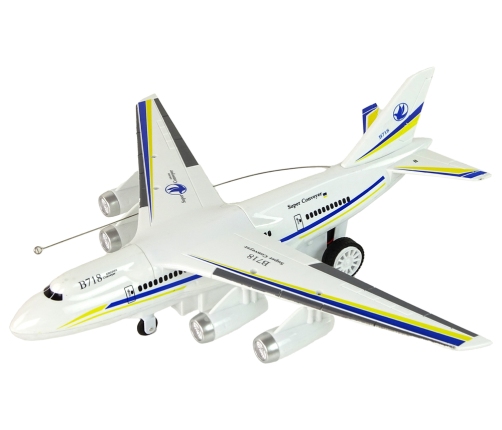 Remote Controlled RC Passenger Plane White