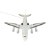 Remote Controlled RC Passenger Plane White