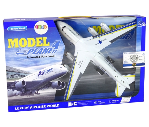 Remote Controlled RC Passenger Plane White