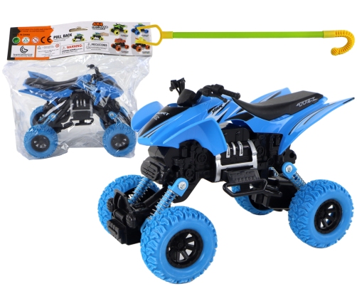 XC Quad Vehicle Friction Drive Blue