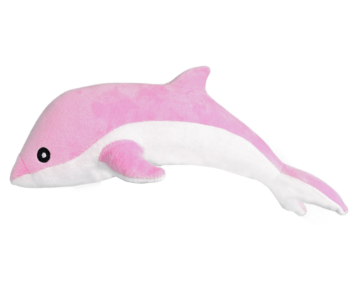 Pink dolphin plush mascot 50 cm