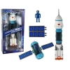 Cosmos Space Set Rocket Sound Light 12 pcs.