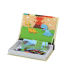 Magnetic Puzzle Book Dinosaurs Puzzle Cards Puzzle 64 pieces.