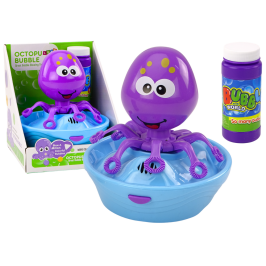 Purple Octopus Bubble Machine